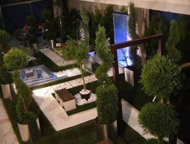 庭院空間小，也能設計漂亮小花園！